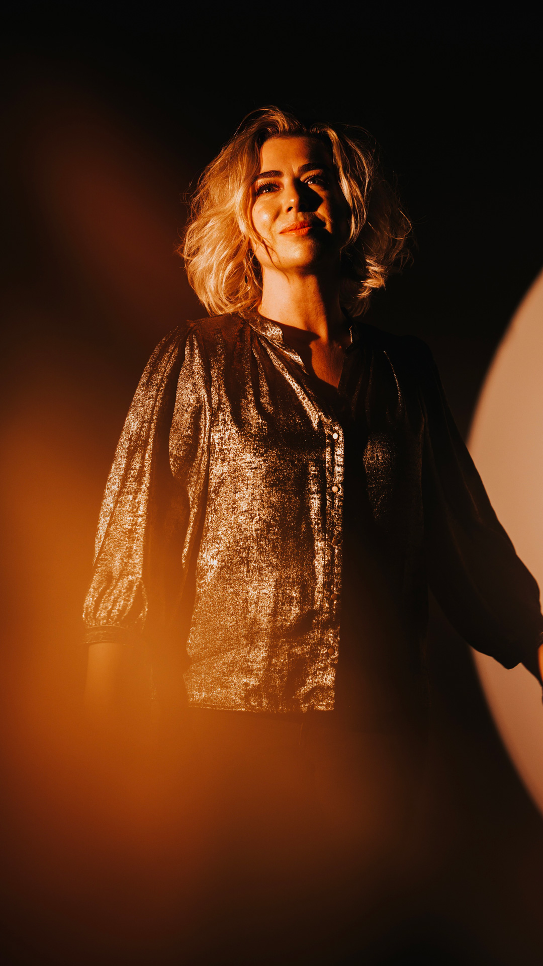 Shooting Photo En Studio Pour La Chanteuse Solalie
