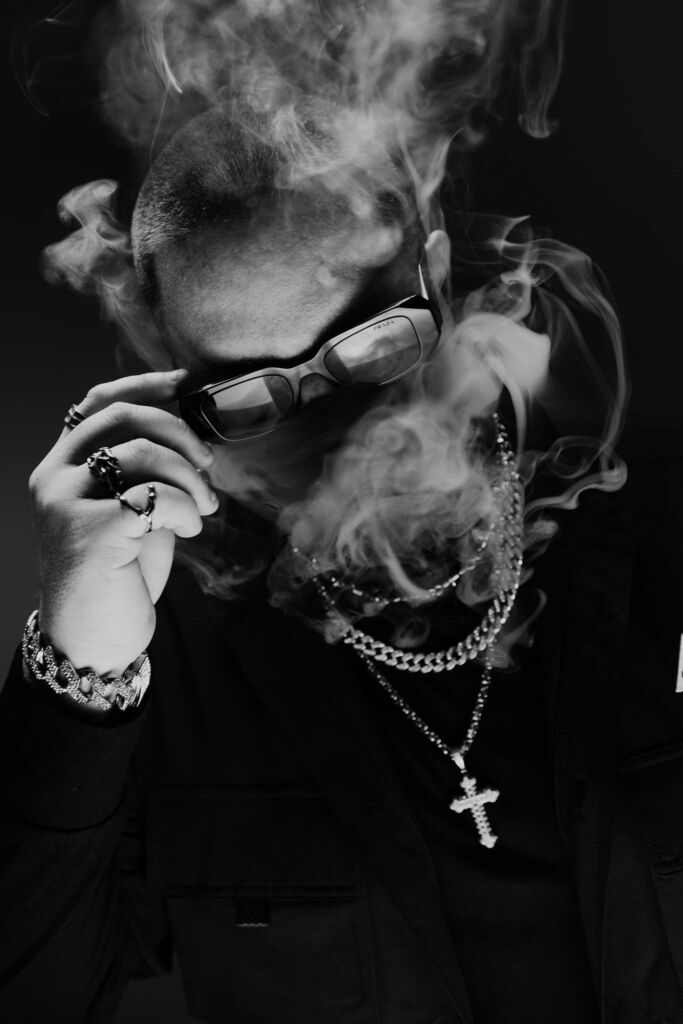 Shooting photo en studio pour damn low
